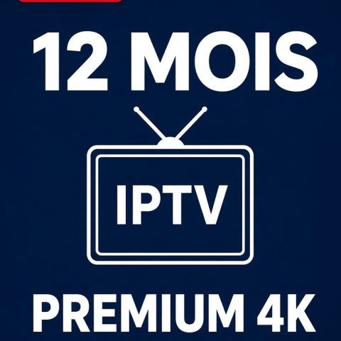Abonnement IPTV 12 Mois — Premium